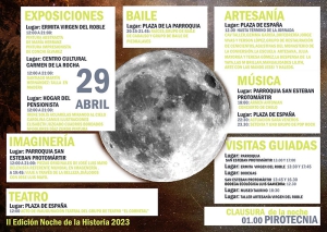 Cenicientos | Gran éxito de participación en la II Edición de 'la Noche de la Historia' en Cenicientos