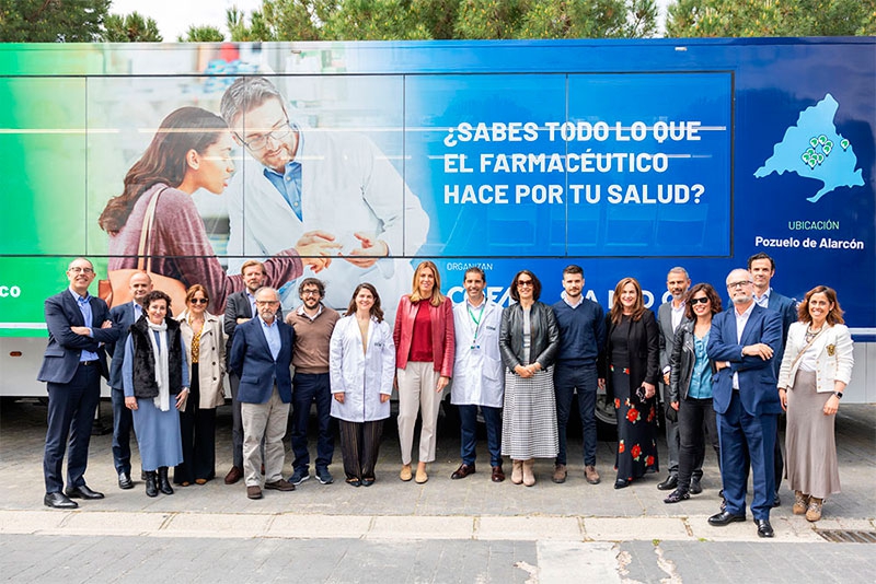 Pozuelo de Alarcón | La unidad móvil ‘Aquí hay un farmacéutico… en marcha’ se instala en Pozuelo de Alarcón