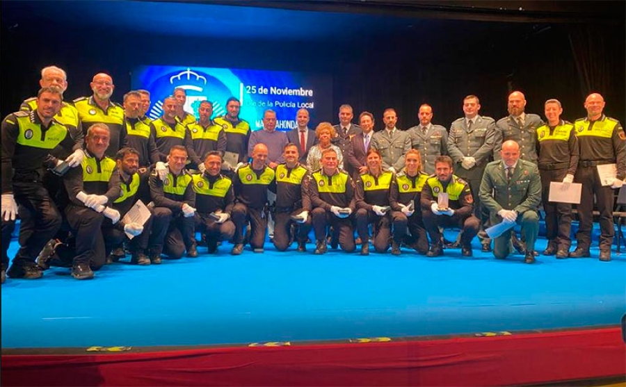 Majadahonda | Ayuntamiento celebra su tradicional acto en honor a la patrona de la Policía Local