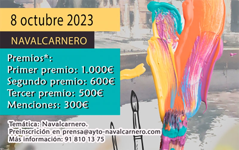 Navalcarnero | El Certamen de Pintura Rápida de Navalcarnero se celebrará este domingo, 8 de octubre