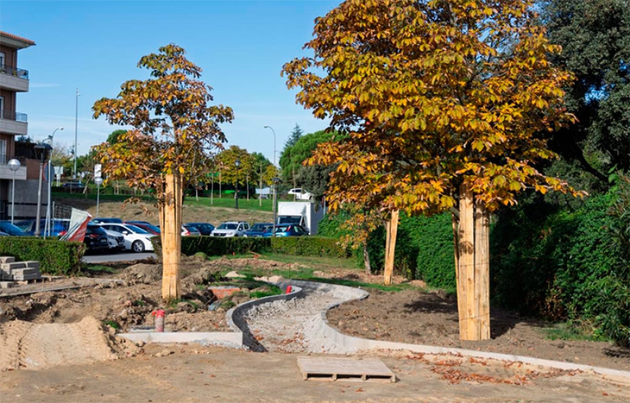 Boadilla del Monte | Avanzan las obras de remodelación del parque Virgen del Pilar, en el casco histórico