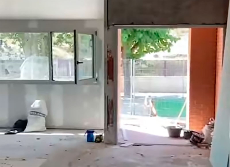 Villamanta | Avanzan las obras del nuevo aulario del colegio San Dámaso en Villamanta