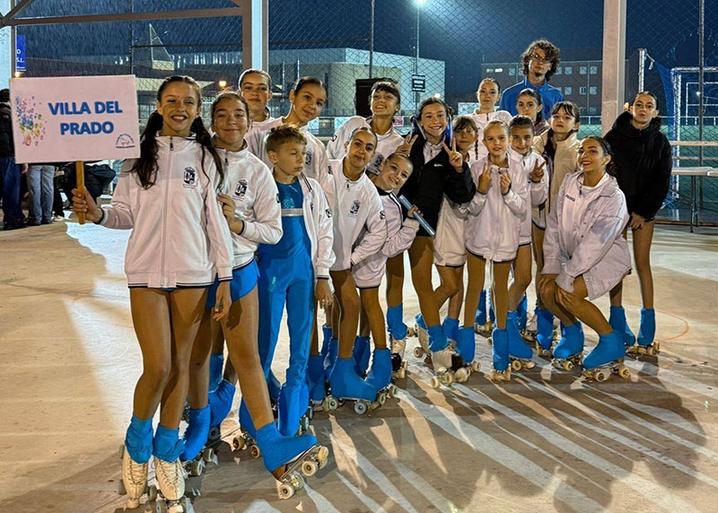 Villa del Prado | Más de 200 patinadores se dieron cita en el XI Trofeo Interclub Sierra Oeste en Villa del Prado