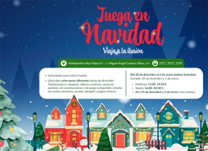 Boadilla del Monte | El espacio de ocio Juega en Navidad abrirá el próximo viernes en el polideportivo Rey Felipe VI