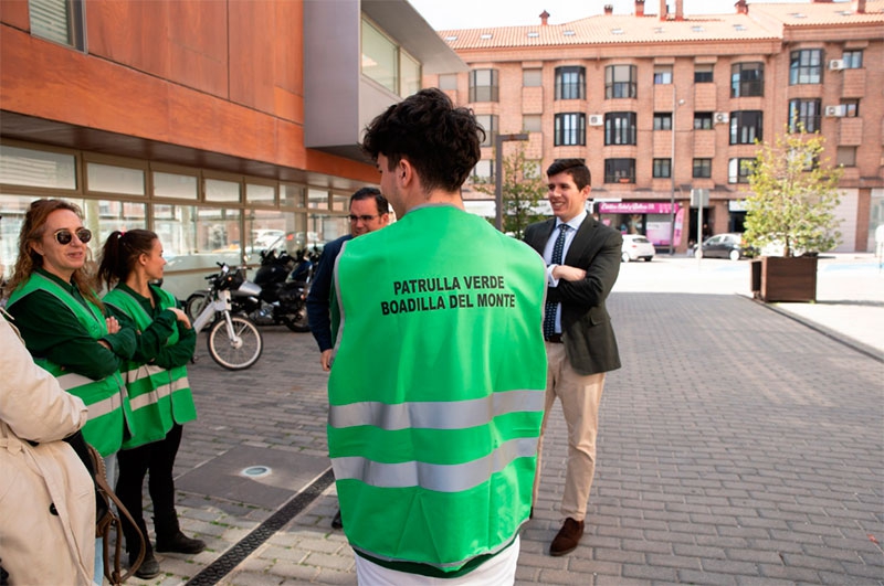 Boadilla del Monte | La patrulla verde reforzará la vigilancia de la limpieza en distintas zonas del municipio