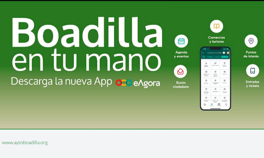 Boadilla del Monte | “Boadilla en tu mano”, nueva plataforma en eAgora que ofrece al vecino toda la información municipal