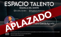 Boadilla del Monte | Aplazada la conferencia de Pedro García Aguado dentro del ciclo Espacio Talento