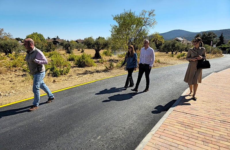 San Martín de Valdeiglesias | Finalizadas las obras del Camino del Molino Quemado y la Calle Aliseda