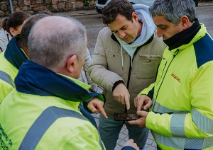 Las Rozas | Trabajos de mejora y soterrado en la calle Martín Iriarte de Las Matas
