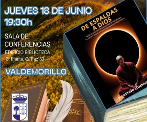 Valdemorillo | Presentación del libro ‘De espaldas a Dios’ este jueves