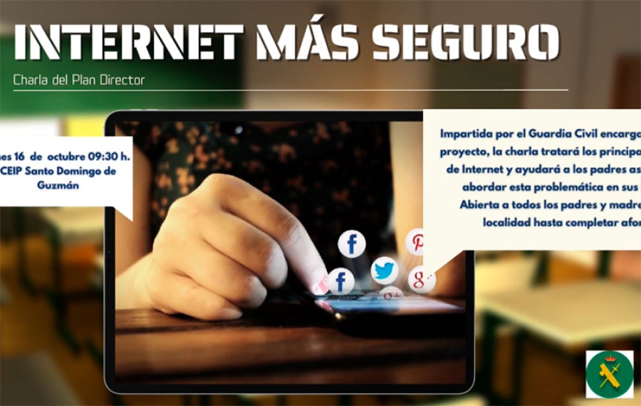 Humanes de Madrid  | Nuevas charlas del Plan Director dirigidas a padres de alumnos sobre los principales riesgos de Internet