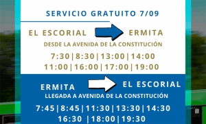 El Escorial | El Ayuntamiento pone autobuses gratuitos para acudir a la Romería en honor a la Virgen de la Herrería