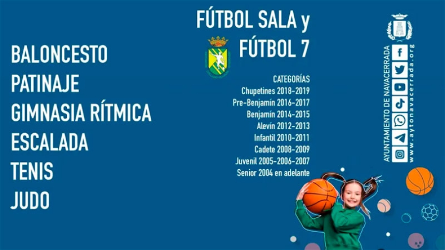 Navacerrada | Actividades deportivas 2023/24