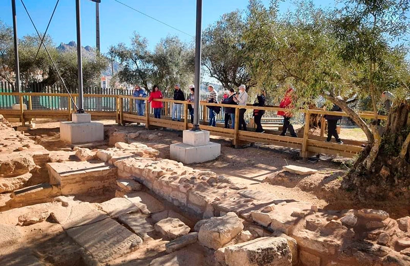 Cadalso de los Vidrios | El yacimiento arqueológico La Mezquita reinicia su programa de visitas guiadas tras su remodelación