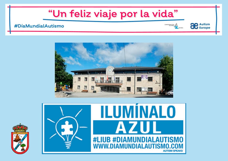 Colmenarejo | Día Mundial de Concienciación sobre el Autismo 2022 bajo el lema «Un feliz viaje por la vida»