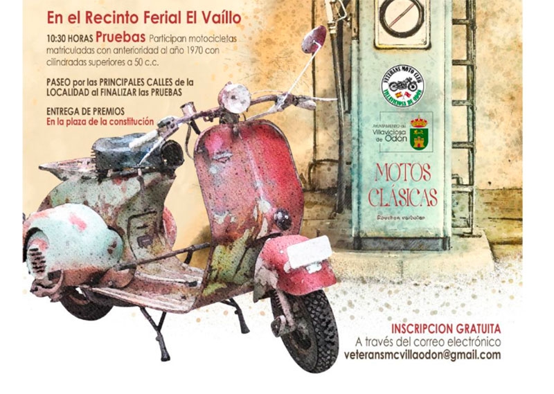Villaviciosa de Odón | Las motos clásicas tomarán las calles con la celebración de La Prueba del Litro