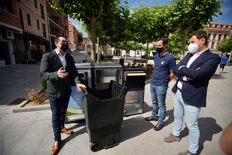 Las Rozas | Se pone en marcha un proyecto piloto de papeleras inteligentes en varios puntos del municipio