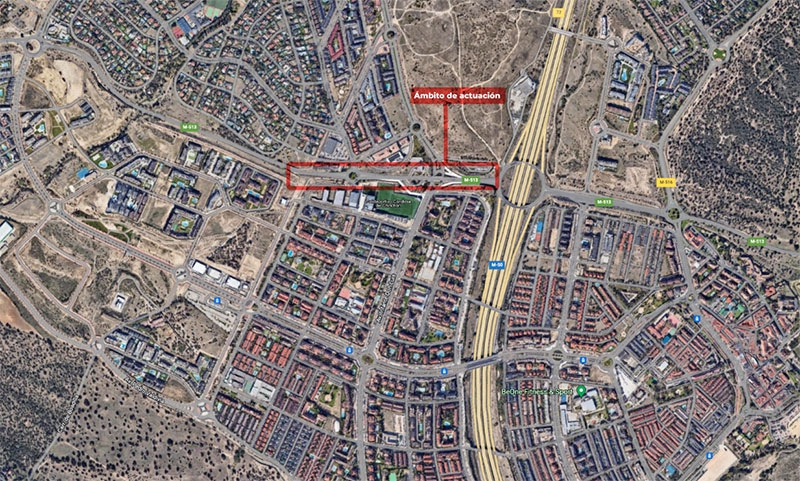 Boadilla del Monte | Primer paso para soterrar la conexión entre Condesa de Chinchón y Monte Segovia y duplicar la M-513