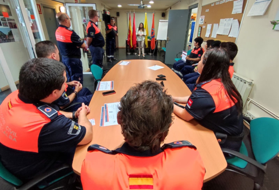 Collado Villalba | El Ayuntamiento apuesta por reforzar la formación de los voluntarios de Protección Civil