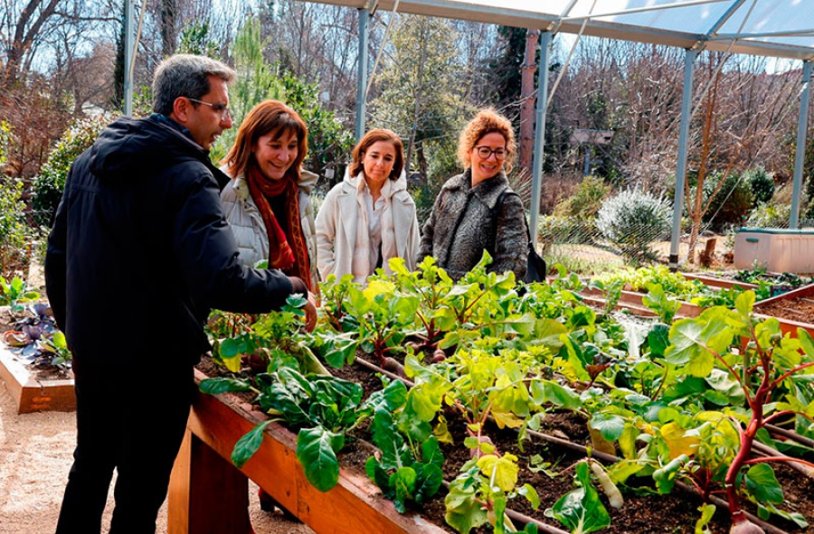 Pozuelo de Alarcón | El Aula de Educación Ambiental estrena sus nuevos invernaderos tras las mejoras realizadas por el Ayuntamiento