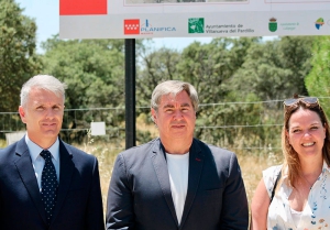 Galapagar | Abierto al tráfico el remodelado acceso a la urbanización “Las Cuestas” que conecta los municipios de Villanueva del Pardillo y Galapagar