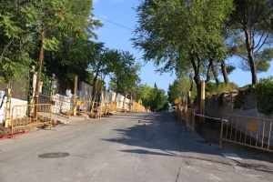 Sevilla la Nueva | Avanzan las obras de remodelación en la calle Ortega y Gasset