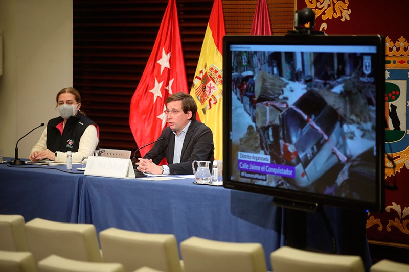 Madrid | El Ayuntamiento solicita la declaración de la capital como zona catastrófica