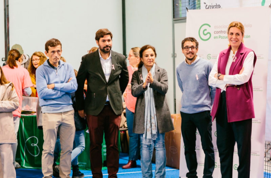 Pozuelo de Alarcón | La alcaldesa participa en la entrega de premios del Torneo de Pádel Solidario