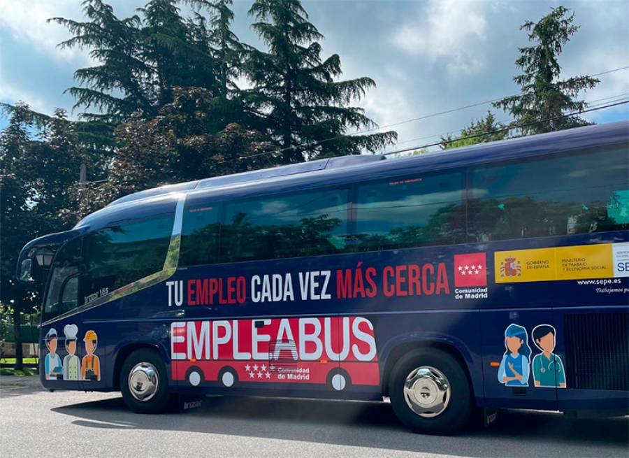 El Escorial | El “Empleabus” continúa prestando su servicio en la localidad