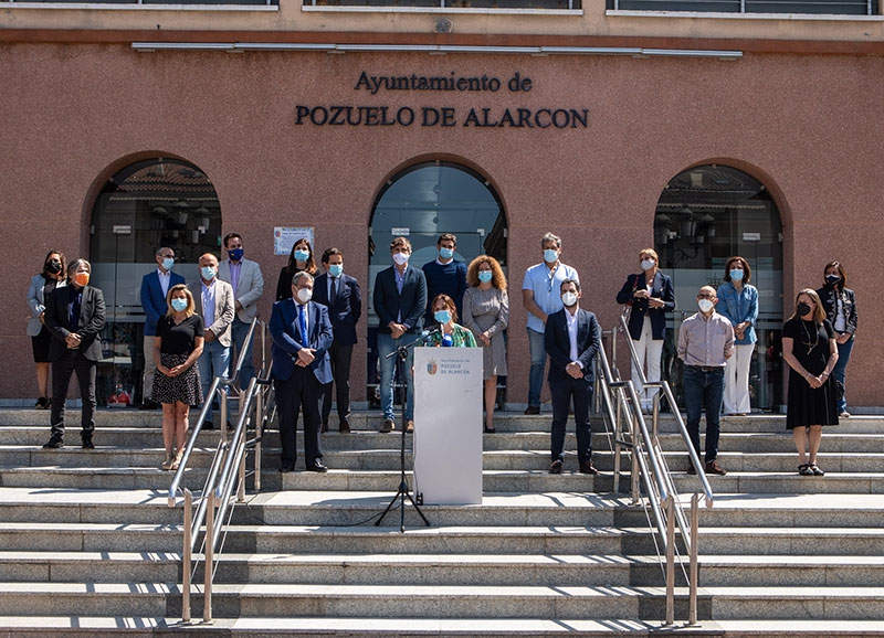 Pozuelo de Alarcón | Minuto de silencio en señal de repulsa por el asesinato ocurrido en la ciudad