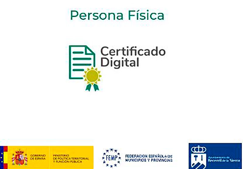 Becerril de la Sierra | Nuevo servicio certificado digital de personas físicas sin salir de Becerril