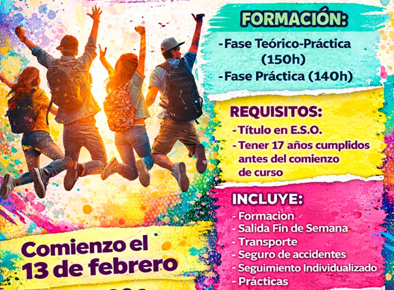 Valdemorillo | El viernes 13 de febrero comienza el curso para una nueva promoción de monitores de ocio y tiempo libre