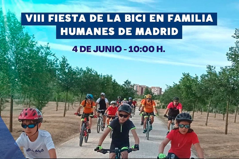 Humanes de Madrid  | Humanes de Madrid celebrará su VIII Fiesta de la Bici en Familia