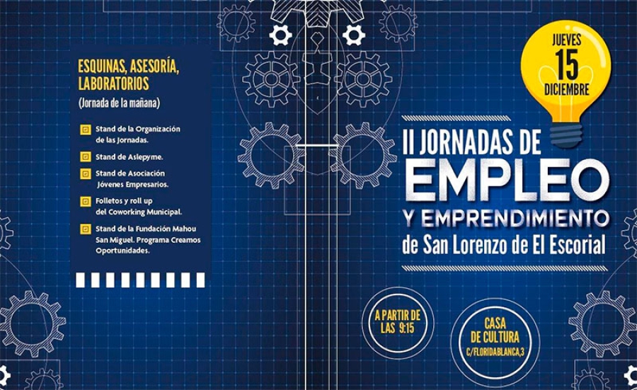 San Lorenzo de El Escorial | II Jornada de Empleo y Emprendimiento de San Lorenzo de El Escorial