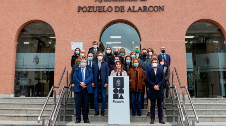 Pozuelo de Alarcón | Pozuelo de Alarcón guarda cinco minutos de silencio en apoyo a Ucrania