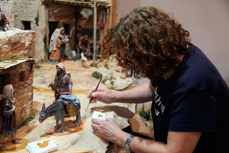 Hoyo de Manzanares | Récord histórico de visitantes en el Belén Popular de Hoyo de Manzanares