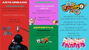 Humanes de Madrid  | El 12 de septiembre se abrirá el plazo de inscripciones para las actividades extraescolares 2022-2023