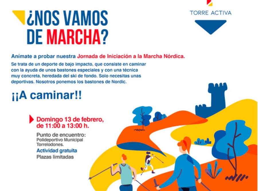 Torrelodones | Jornada de Iniciación a la Marcha Nórdica