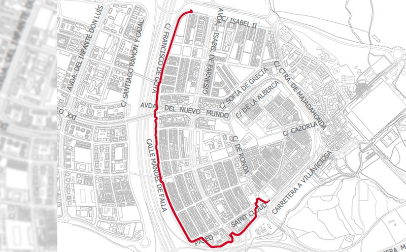 Boadilla del Monte | El Ayuntamiento de Boadilla licita la construcción de la segunda fase del carril bici