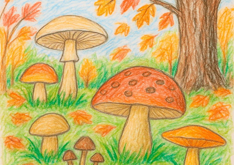 El Boalo, Cerceda, Mataelpino | ¡Manos a la Obra! Bases VIII Concurso Infantil de Dibujo Micológico 2025