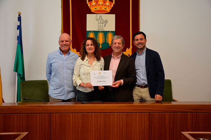 Villanueva de la Cañada | Entrega de la recaudación del XIII Torneo de Pádel Solidario