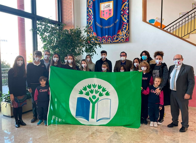 Boadilla del Monte | El Alcalde felicita al colegio CASVI por renovar su bandera verde de la sostenibilidad