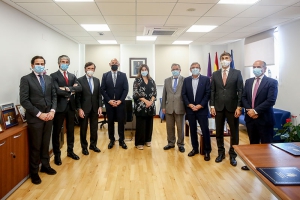 Pozuelo de Alarcón | Pérez Quislant firma un convenio con los rectores de las cuatro universidades de la ciudad