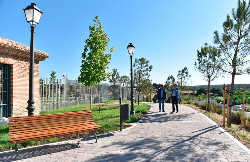 Boadilla del Monte | Finaliza la mejora de los accesos peatonales a la Casa de Aves