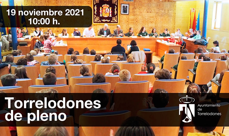 Torrelodones | Torrelodones celebrará el viernes 19 de noviembre su VII Pleno Infantil