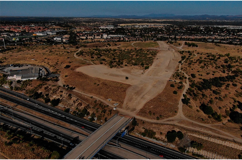 Boadilla del Monte | En marcha las obras de conexión de Viñas Viejas con El Encinar, por encima de la M-50