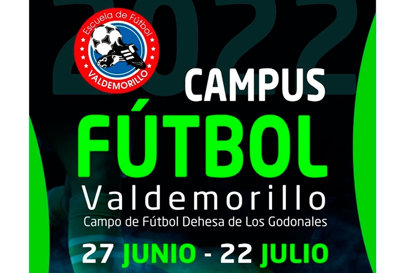 Valdemorillo | Se abre el período de inscripciones para el Campus que organiza la Escuela de Fútbol