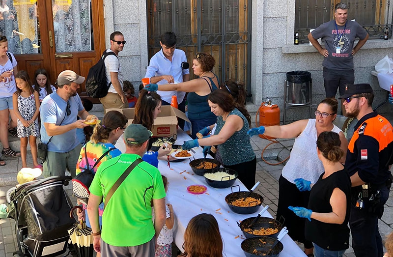 El Boalo, Cerceda, Mataelpino |  Mataelpino celebró el tradicional Boloencierro en las Fiestas en honor a su Patrón San Bartolomé