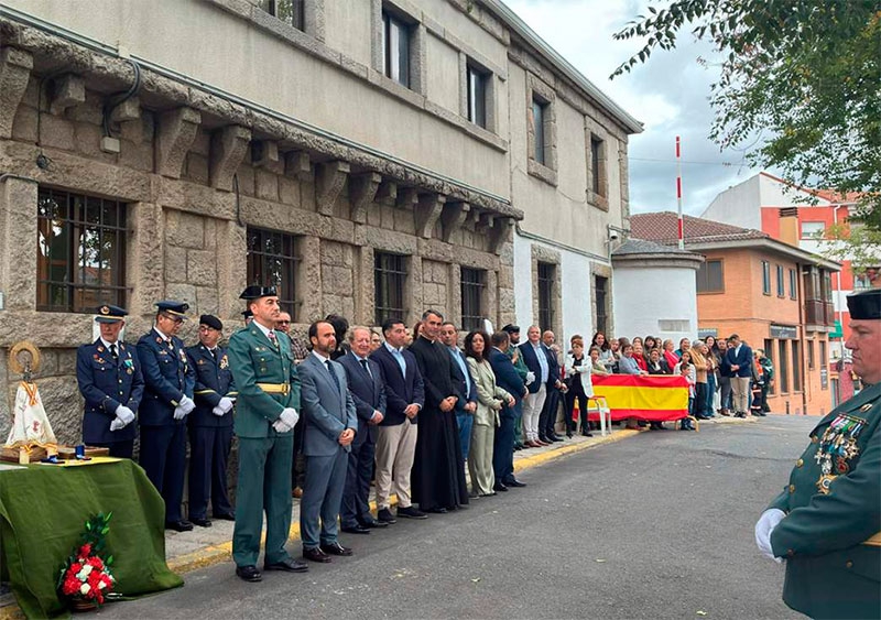 Guadarrama | La Guardia Civil de Guadarrama celebró el día de su patrona con un acto oficial abierto a la población