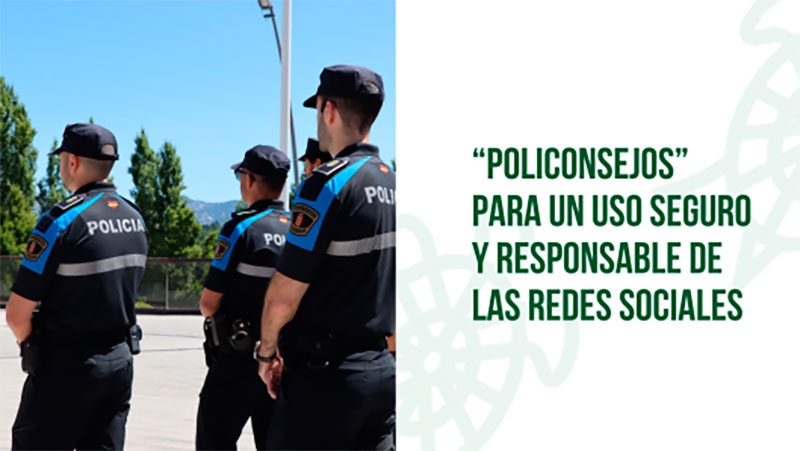 Galapagar | La Policía Local de Galapagar lanza nuevos “Policonsejos” para un uso seguro y responsable de las redes sociales